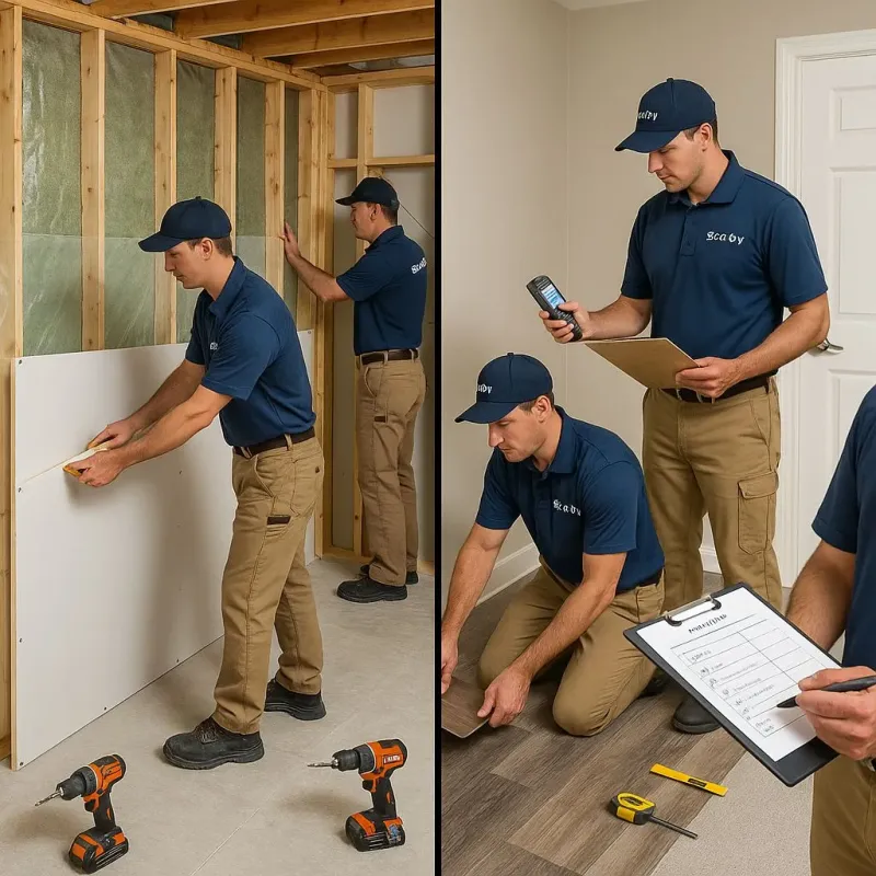 Repairs and Reconstruction process in Rego Park, NY