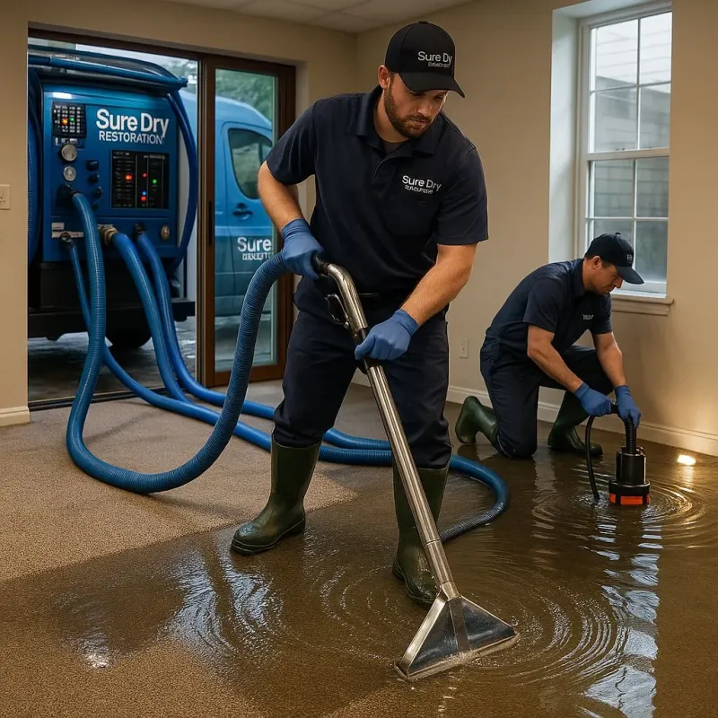 Water Extraction and Removal process in Rego Park, NY